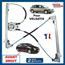 Mécanisme de Leve Vitre Avant Droit pour Renault VELSATIS VEL SATIS 8200008326
