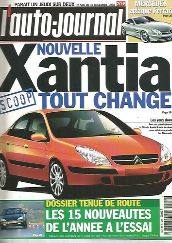 Auto journal 506 xantia - l'auto,