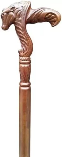 Tête bois cadeau ancien - en,