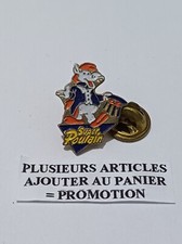 (A11) Pin's vintage épinglette Collector publicitaire Super POULAIN