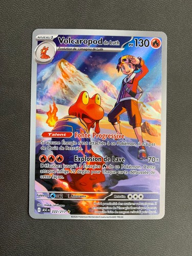 Carte pokémon volcaropod de - pokémon, :