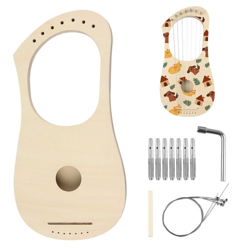 Lyre harp string diy - 7, kit