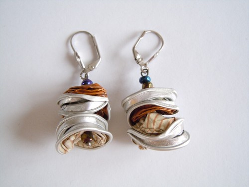 Boucles oreilles café - d'oreilles,