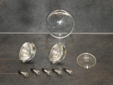 vélo, lot anciens optiques avant SP L11, optique Soubitez, valves, neuf d'époque