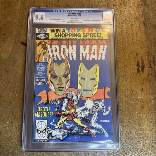 Iron man 139 cgc - 9.6, "marvel