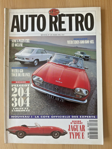 Auto rétro 139 peugeot - rétro,