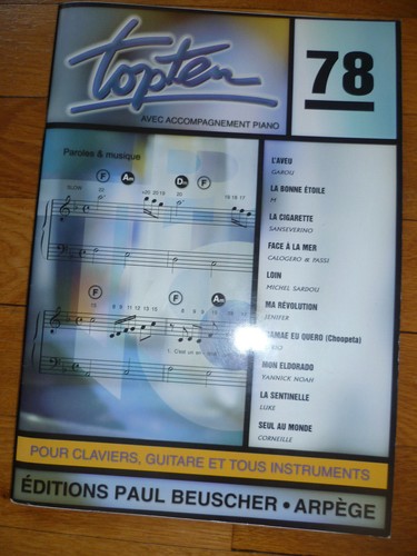 Topten piano guitare - topten,