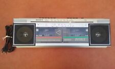 SONY CFS-W30L Stereo Radio 4 Band Double Cassette Recorder* Vintage 1987 Korea