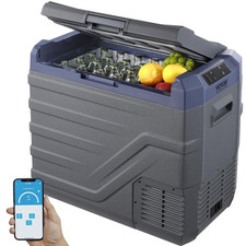 Réfrigérateur Portable À Compression 45 L, Mini Frigo De Voiture 12/24 V CC Et 1