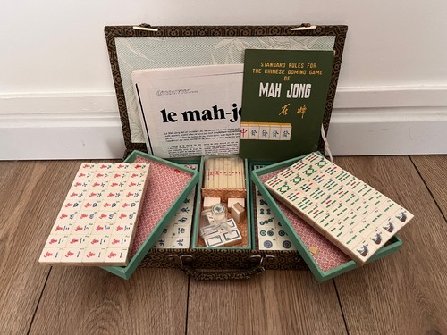 Jeu mah jong vintage - de, mah-jong