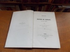 NOTICES SUR LES PRINCIPAUX PEINTRES DE L'ESPAGNE Par Louis VIARDOT 1839
