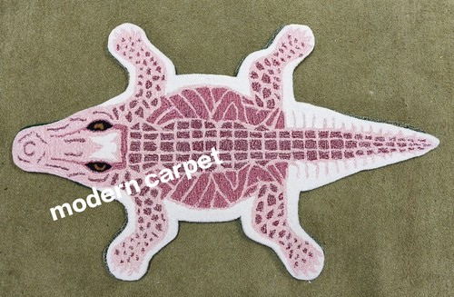 Tapis crocodile 3x5 pieds - , fait