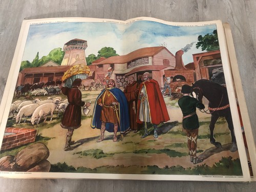 Ancienne affiche carte - ancienne,