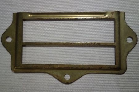 Porte etiquette laitonner pour - etiquette,