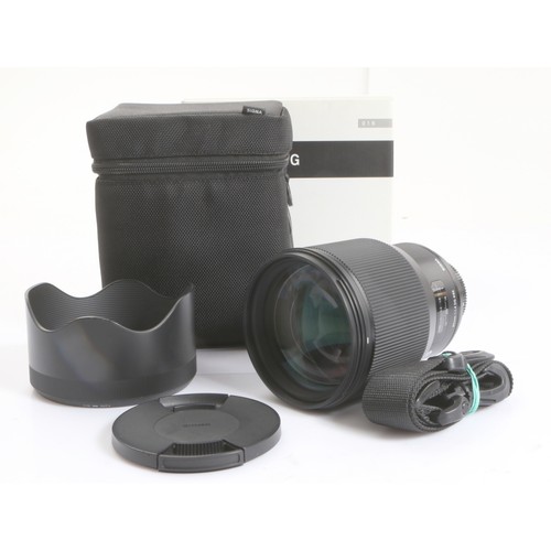 Nikon sigma 85 hsm - 1,4/85, art