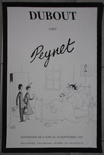 Affiche expo DUBOUT CHEZ