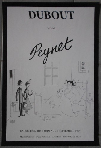 Affiche expo dubout - affiche, chez