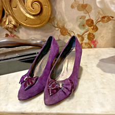 ancienne paire de chaussures femme annees 60 - 70 escarpin italiennes parigiana