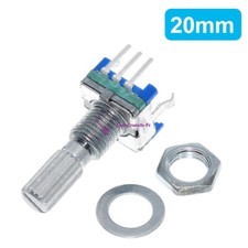 5pcs EC11 Rotary encoder with switch Audio digital potentiometer 20mm handle