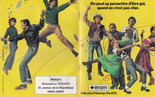 JARNY CHAUSSURES PERLATO ERAM CATALOGUE DE COLLECTION PRINTEMPS ETE 1975 8 PAGES
