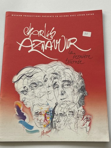 Programme tournée concert