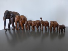Serie de 7 sculptures