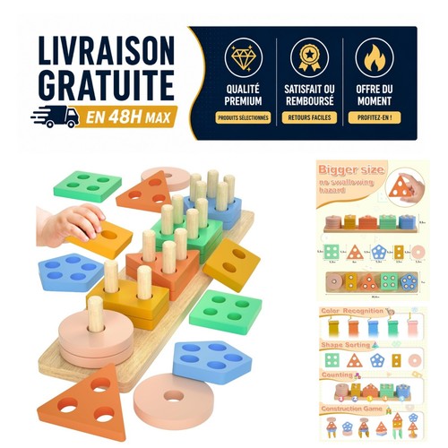 Uping jouet montessori bois - montessori,