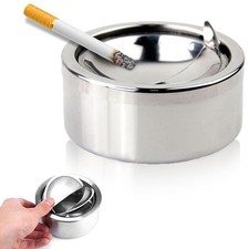 Cendrier Poussoir Rotatif