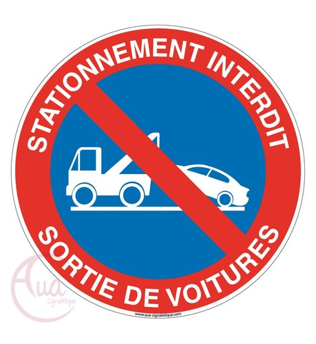 Panneau stationnement interdit