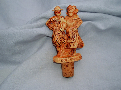 Ancien bouchon carafe de - ancien,