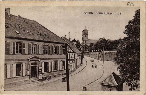 Cpa soufflenheim - ak, (367262)
