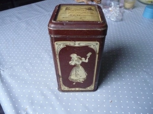 Ancienne boite publicitaire - ancienne,