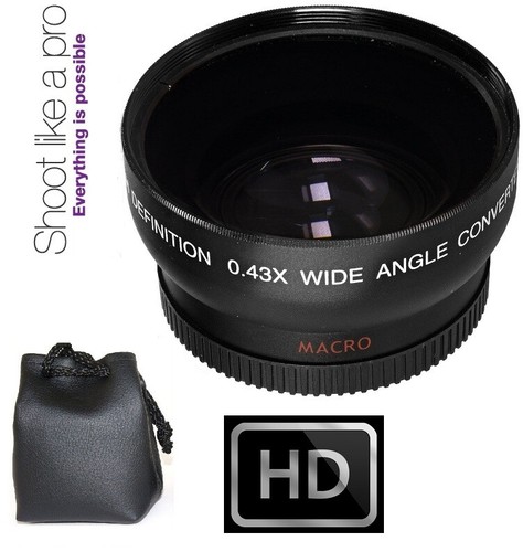 Wide angle lens with macro - hd,