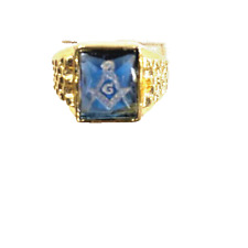 Maçonnique Maçon Bague 18kt