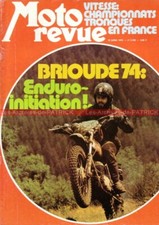 MOTO REVUE 2182 Fourche CERIANI SUNBEAM TRIUMPH VELOCETTE HONDA CB 450 K5 1974