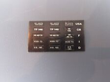 B39 Solido France Plaques