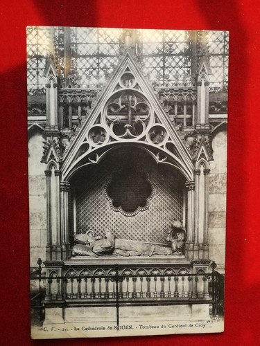 Cpa rouen tombeau du - cpa,