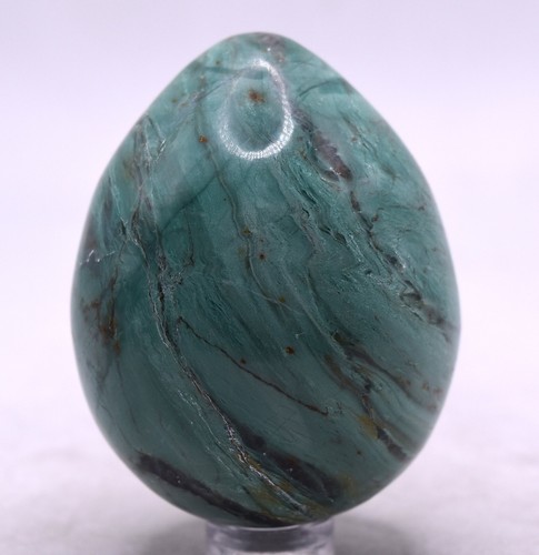 œuf chrysoprase vert poli - Œuf,