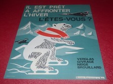 AVIATION AFFICHE ORIGINALE /