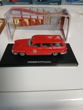 Panhard pl17 break pompiers - panhard,