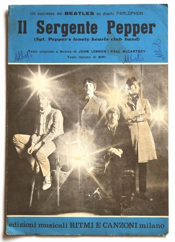 Partition vintage sheet - , music