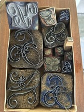 Ancien Lot Tampons Matrices