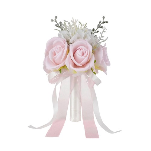Bouquet mariée avec ruban - mariée,