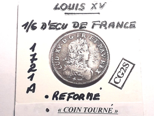 Louis ecu de france - 1/6,
