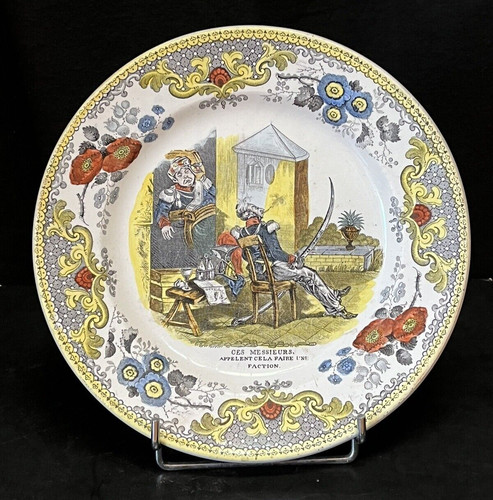Creil assiette parlante - creil,