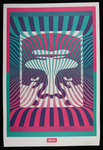 Shepard fairey art - op,
