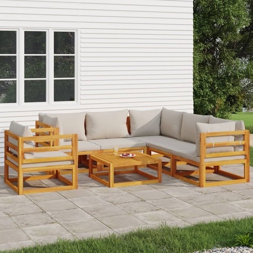 Salon jardin avec - salon, coussins