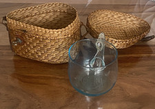 Ancien verre  tasse de cure