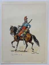 French Military Litho