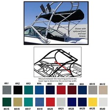 9.25oz ACRYLIC BIMINI TOP